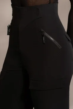 JLUXLABEL Black Nyah Nylon Utility Pants
