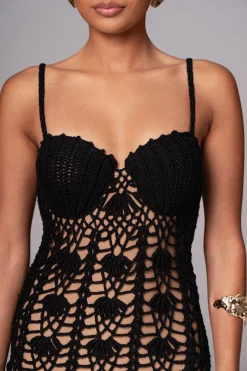JLUXLABEL Black Odyssey Maxi Dress