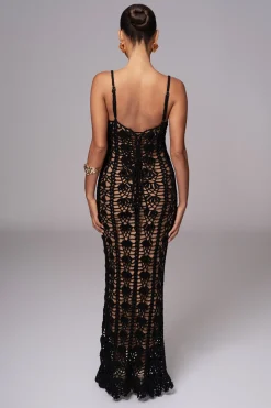 JLUXLABEL Black Odyssey Maxi Dress