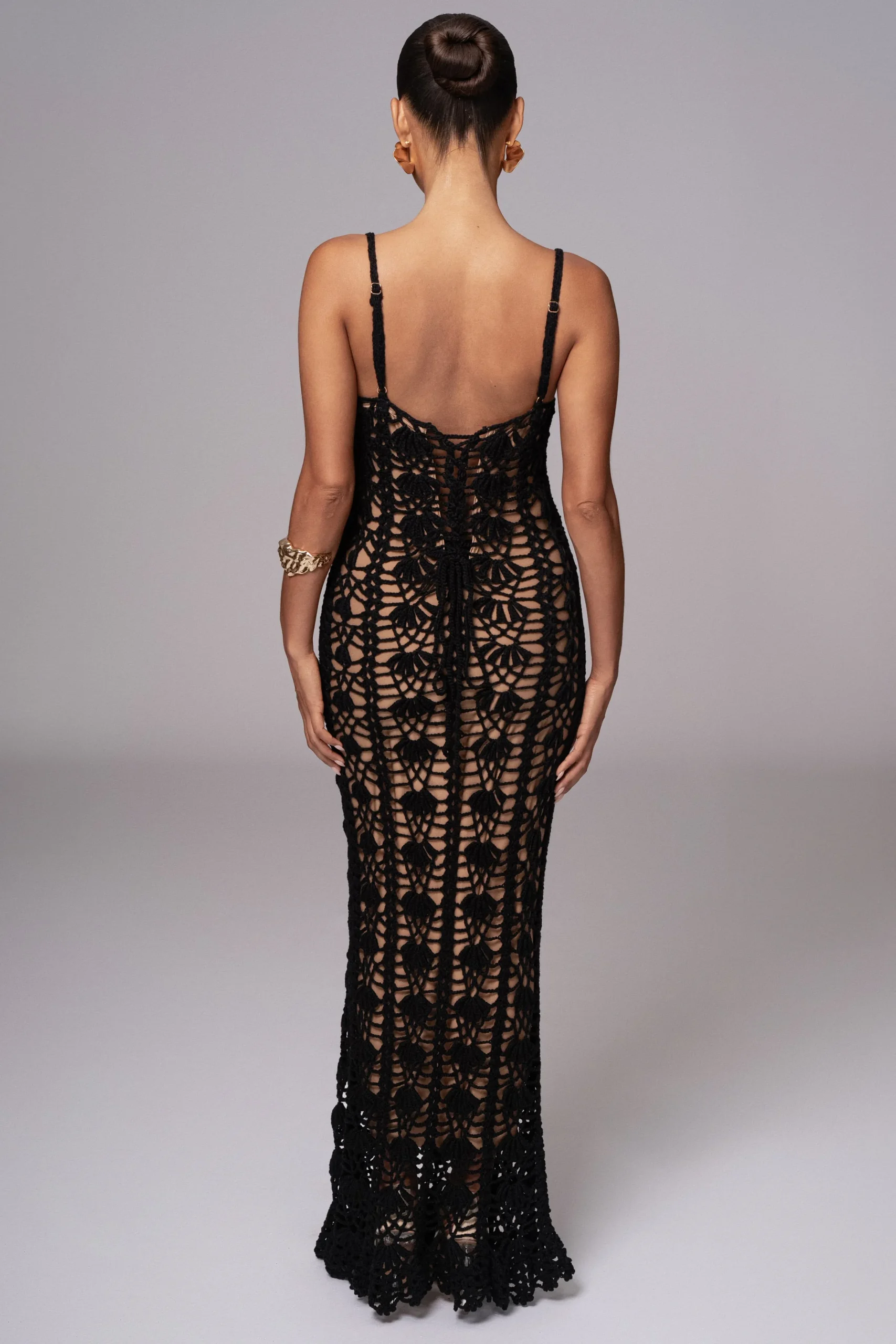 JLUXLABEL Black Odyssey Maxi Dress