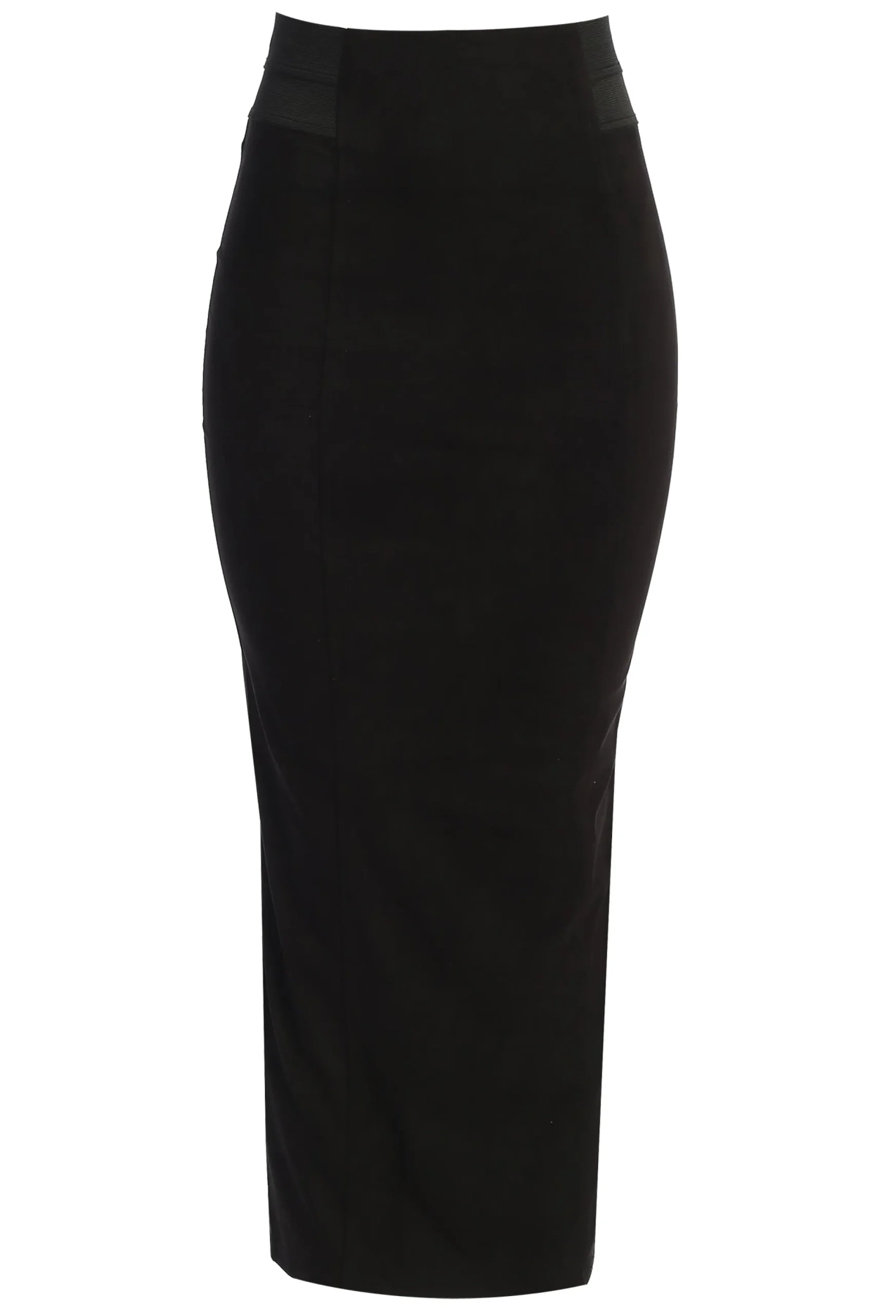JLUXLABEL Black Phoenix Suede Skirt