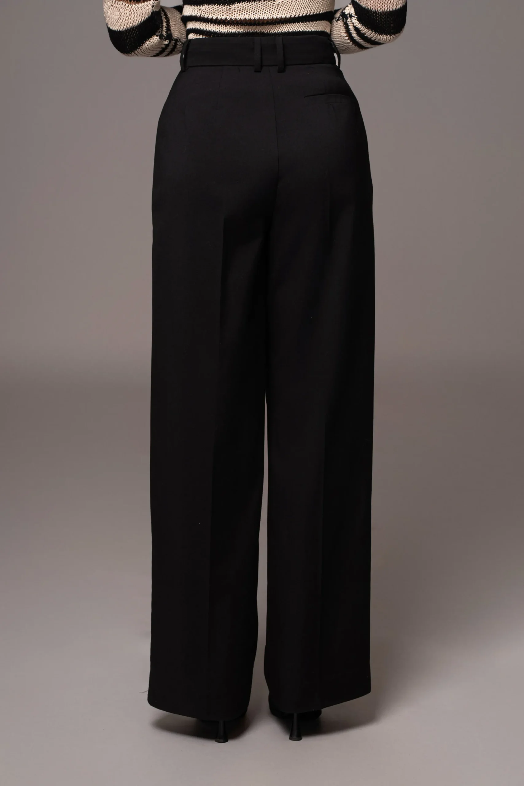 JLUXLABEL Black Power Hour High Waist Trousers