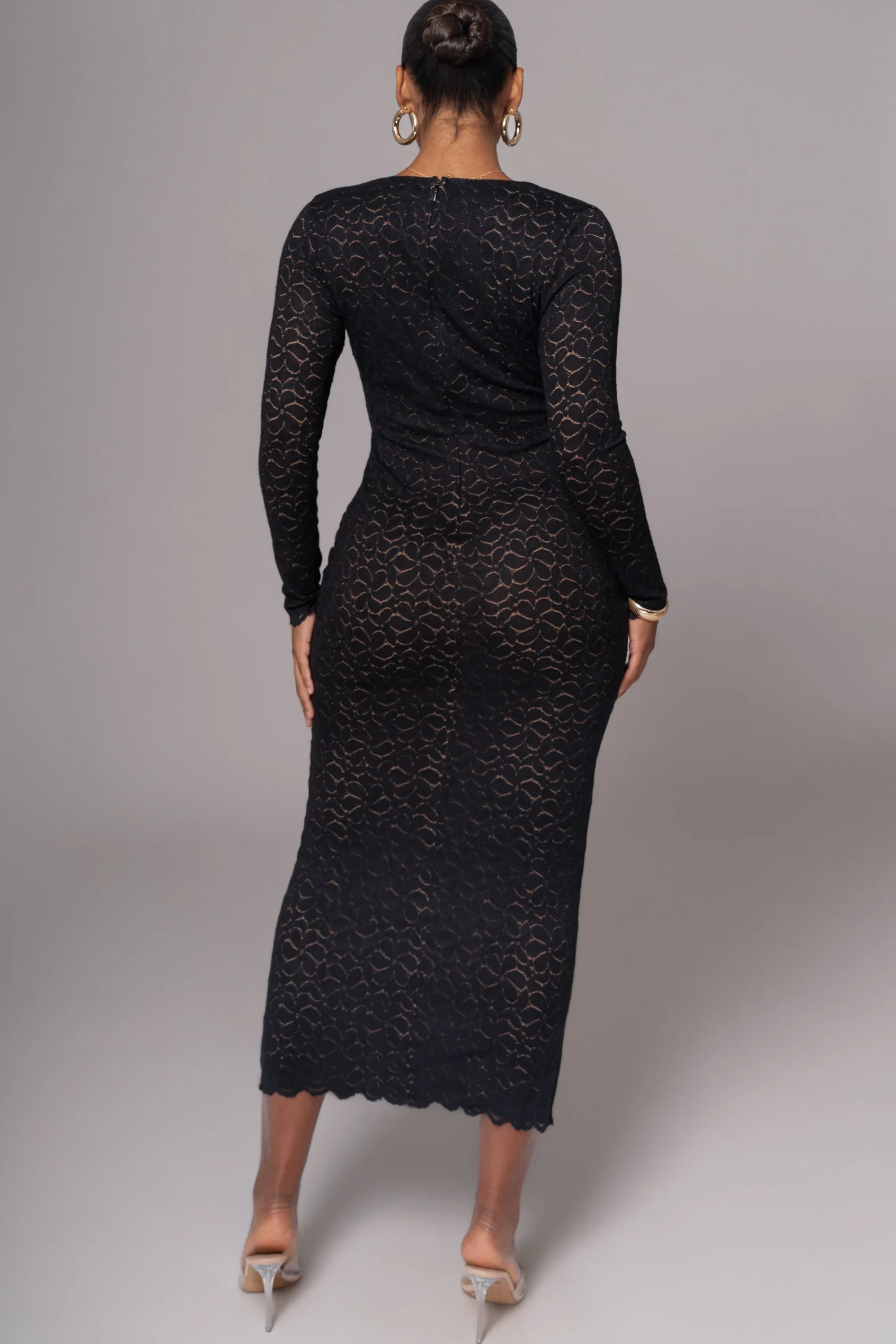 JLUXLABEL Black Reunited Maxi Dress
