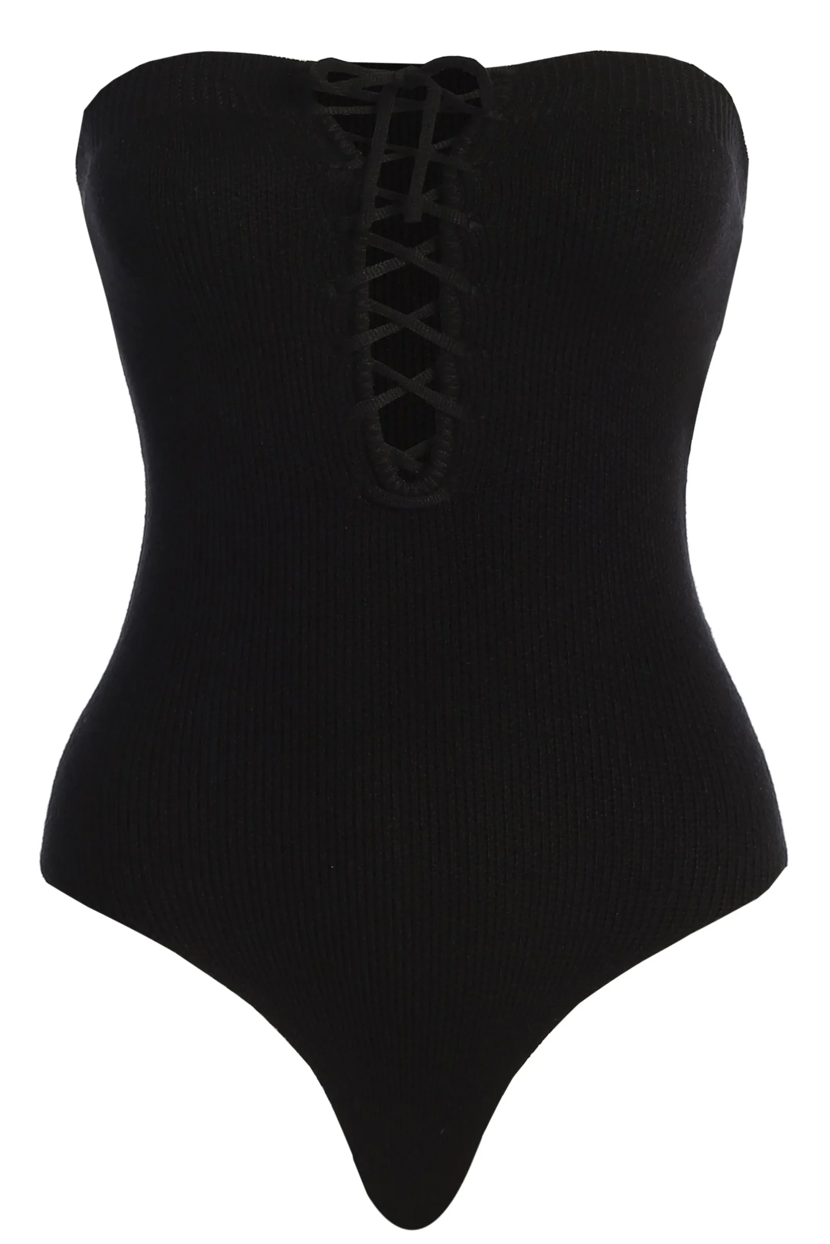 JLUXLABEL Black Seabound Bodysuit