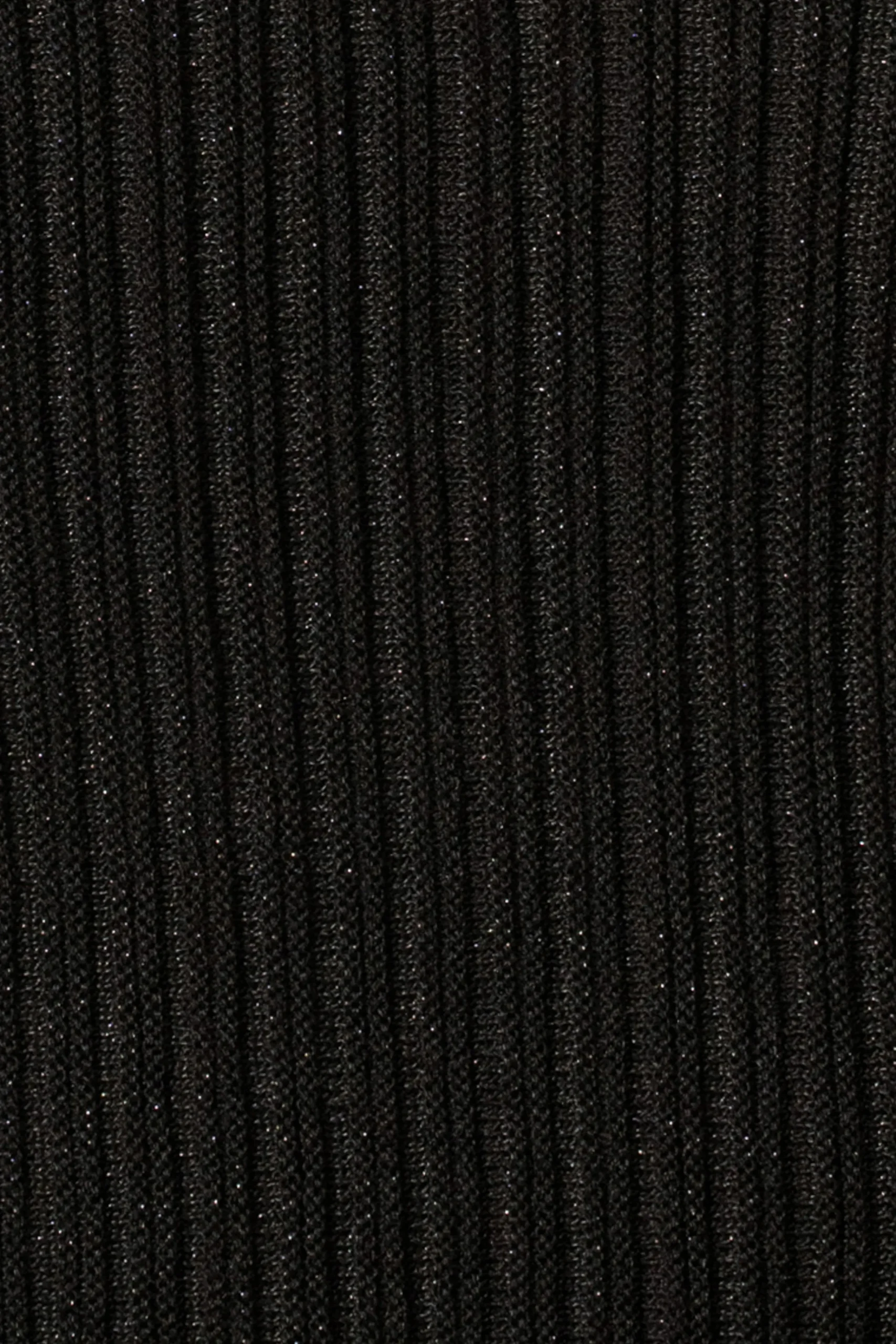 JLUXLABEL Black Serena Ribbed Skirt Set
