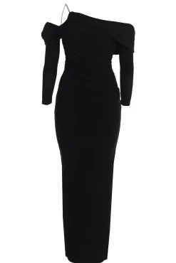 JLUXLABEL Black Serina Maxi Dress