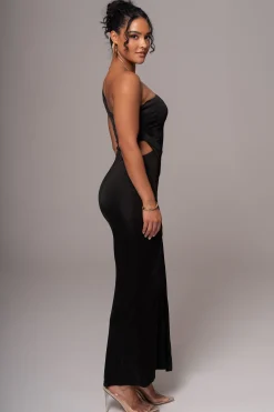 JLUXLABEL Black Surrey Maxi Dress