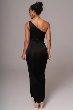 JLUXLABEL Black Surrey Maxi Dress