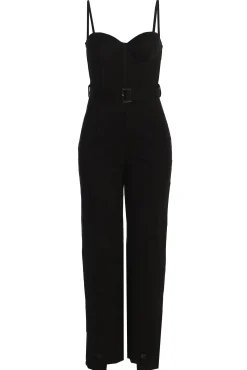 JLUXLABEL Black Sweetheart Aroma Jumpsuit