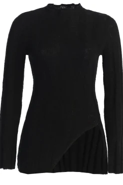 JLUXLABEL Black Take A Chance Ribbed Pant Set