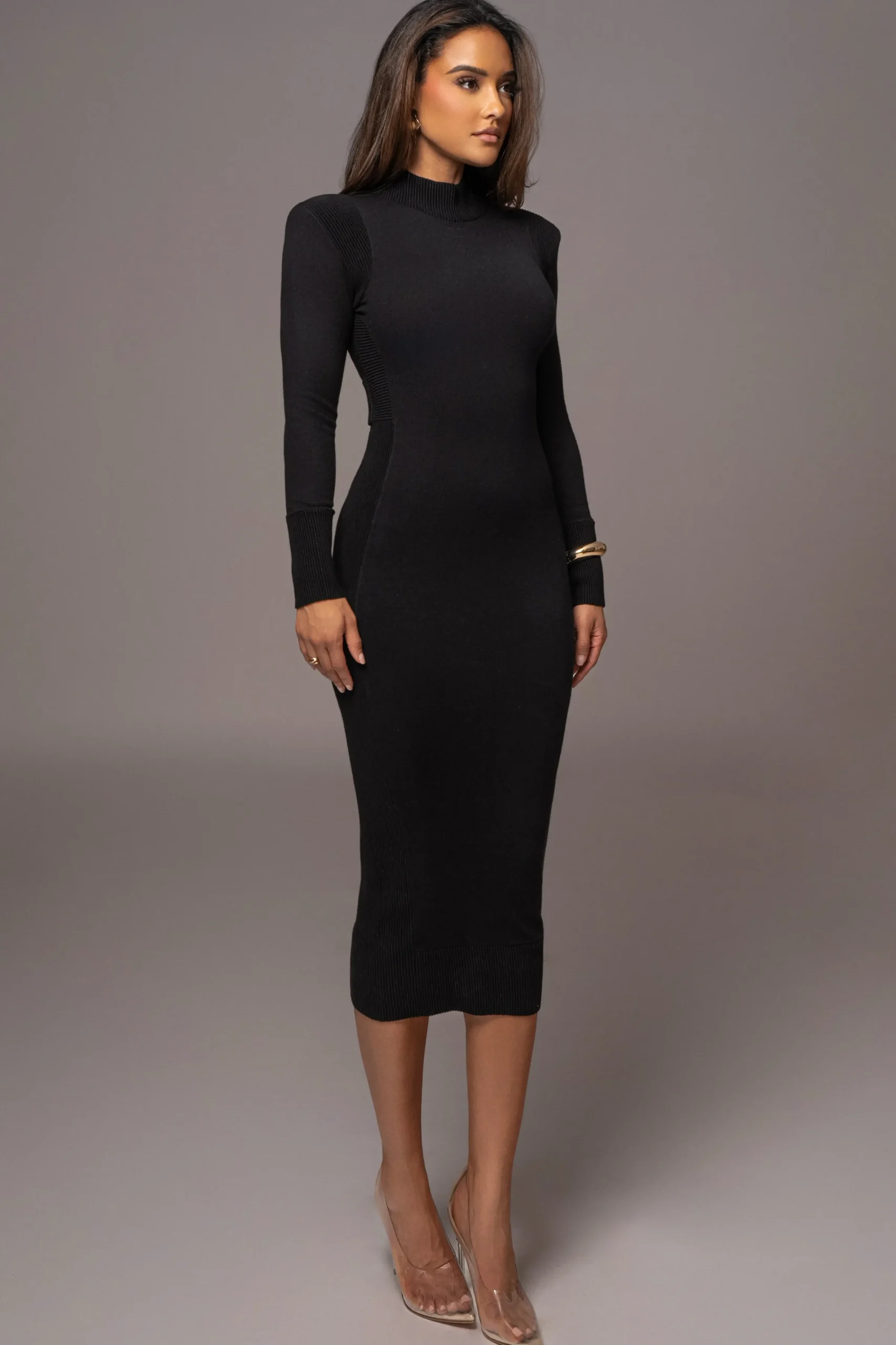 JLUXLABEL Black Under Your Spell Dress