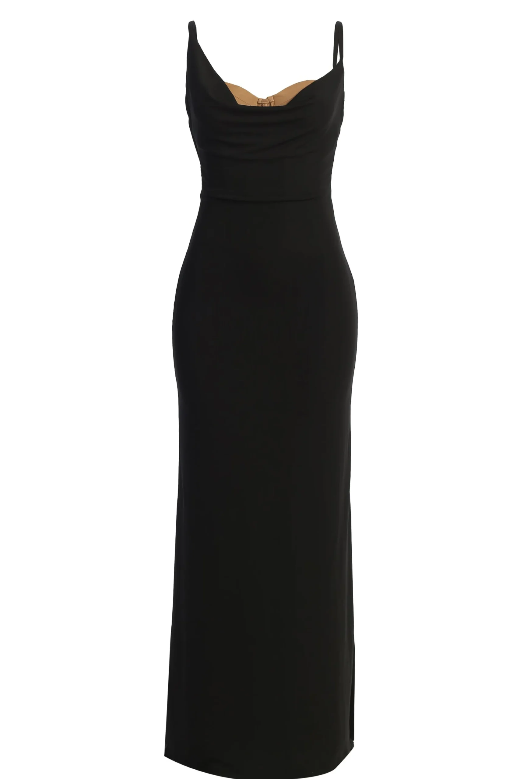 JLUXLABEL Black Until Forever Maxi Dress