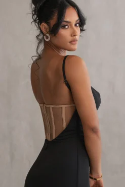 JLUXLABEL Black Until Forever Maxi Dress