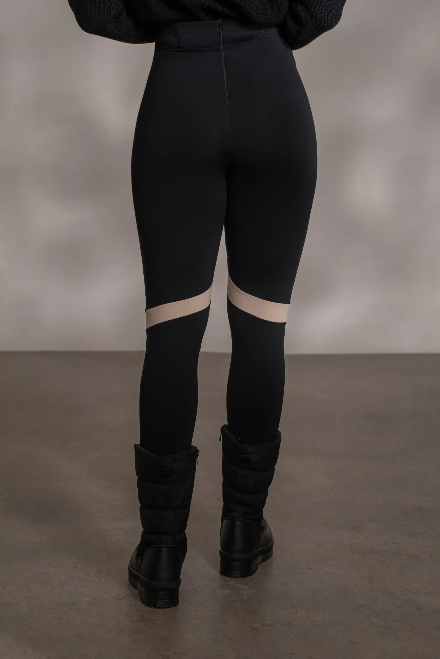 JLUXLABEL Black Valen High Waisted Leggings