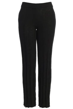 JLUXLABEL Black West Bound Sweater Set