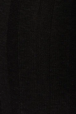 JLUXLABEL Black West Bound Sweater Set