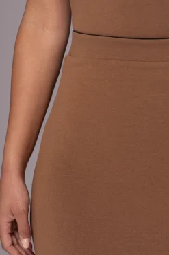 JLUXLABEL Black/Pecan Everyday Reversible Skirt