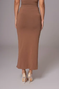 JLUXLABEL Black/Pecan Everyday Reversible Skirt