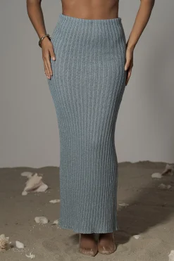 JLUXLABEL Blue Sunny Skirt Set