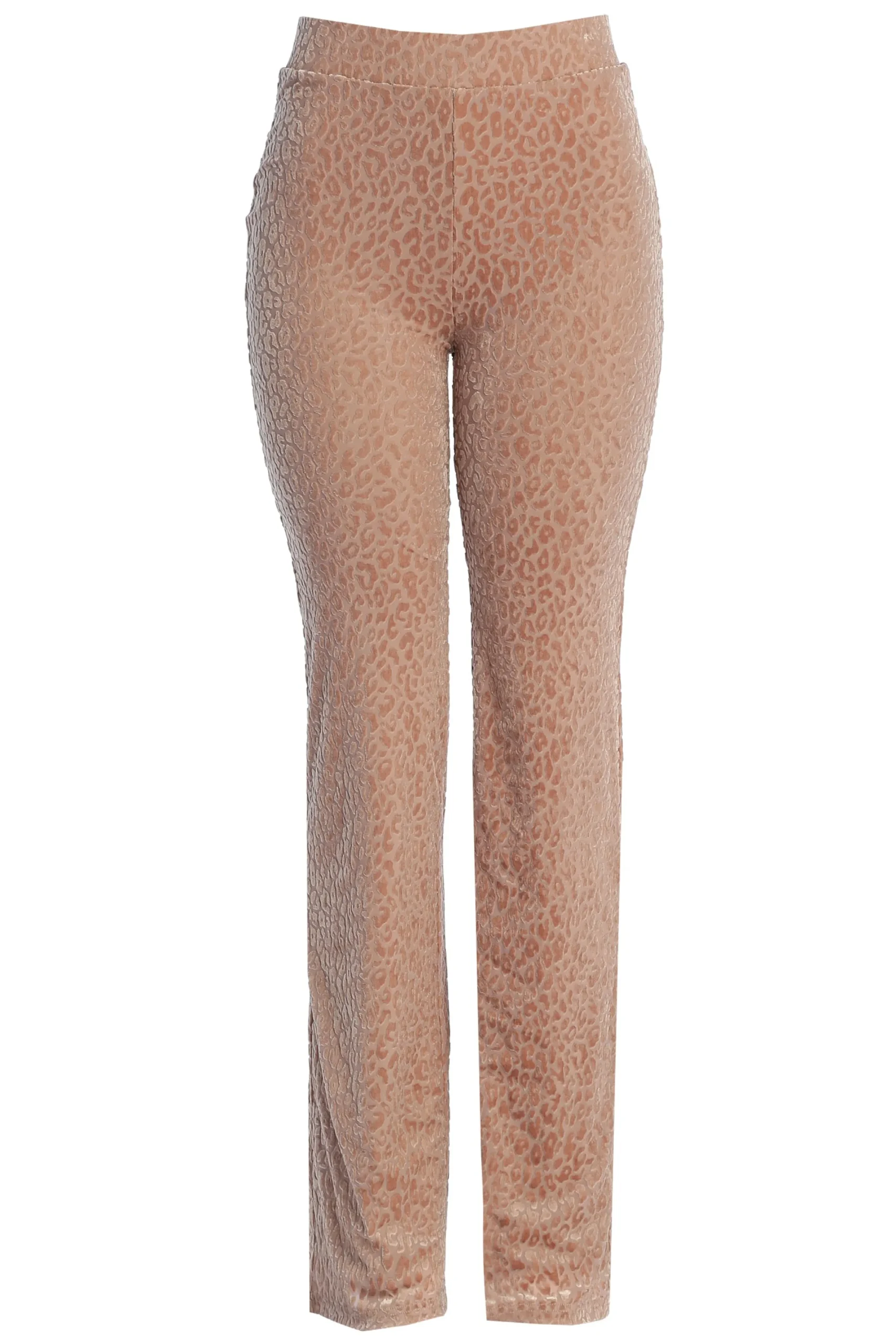 JLUXLABEL Blush Leopard One To Watch Pants
