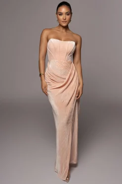 JLUXLABEL Blush True Bliss Maxi Skirt