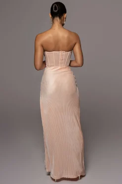 JLUXLABEL Blush True Bliss Maxi Skirt