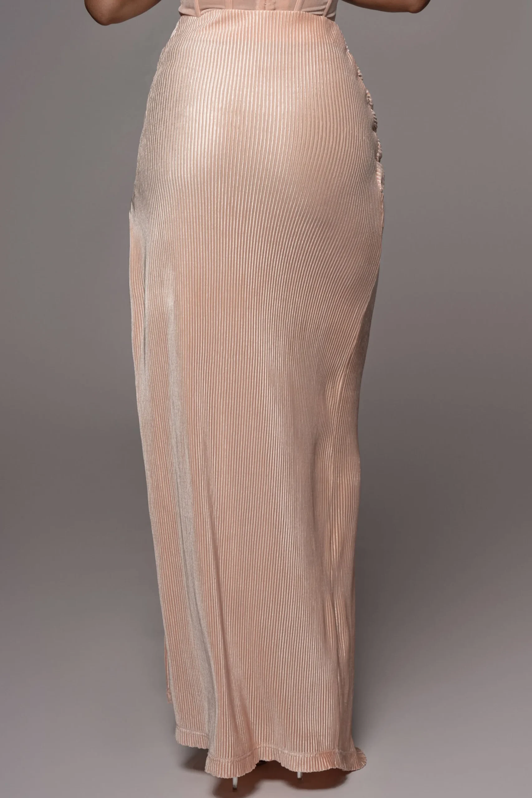 JLUXLABEL Blush True Bliss Maxi Skirt