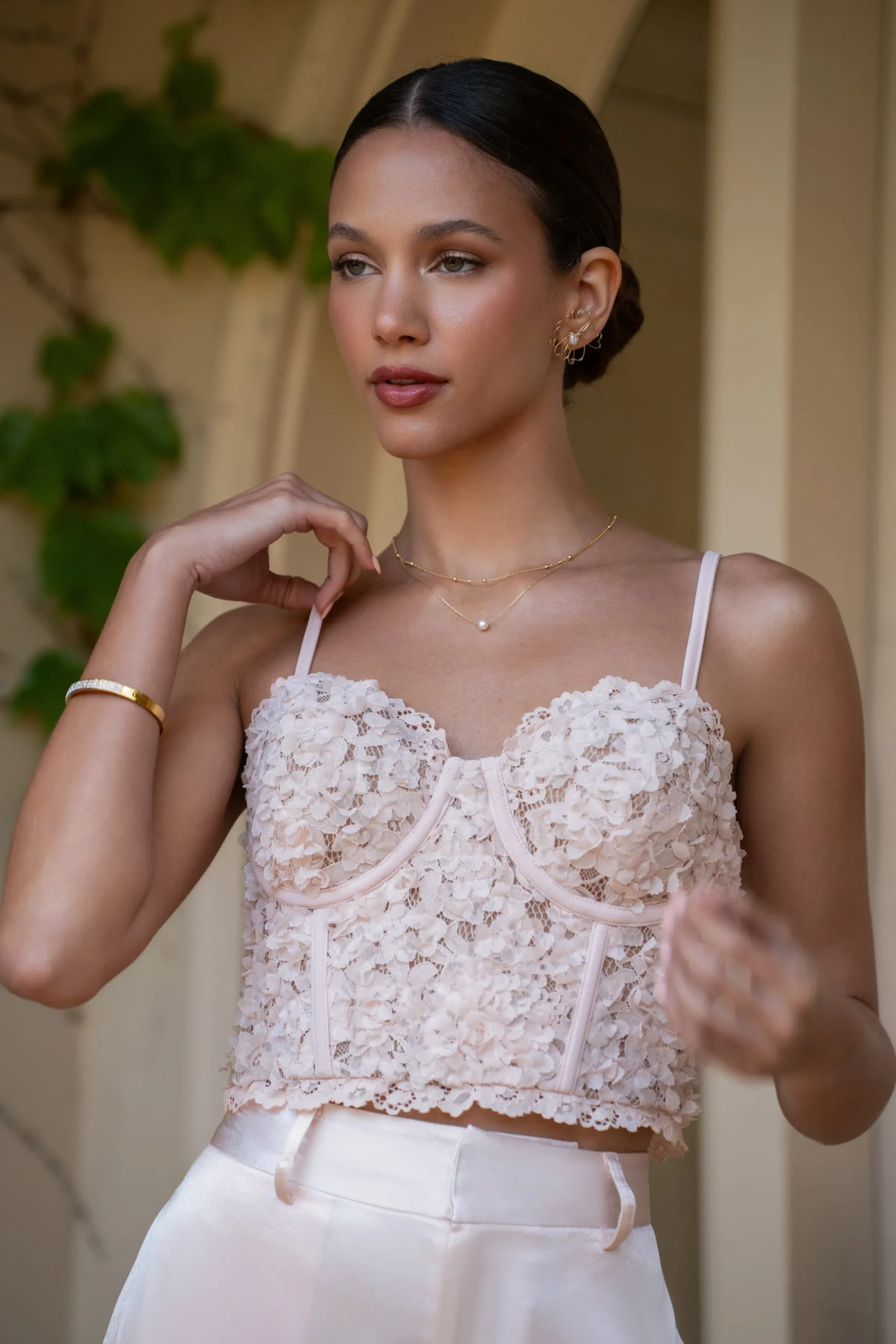 JLUXLABEL Blush Yours Truly Lace Corset