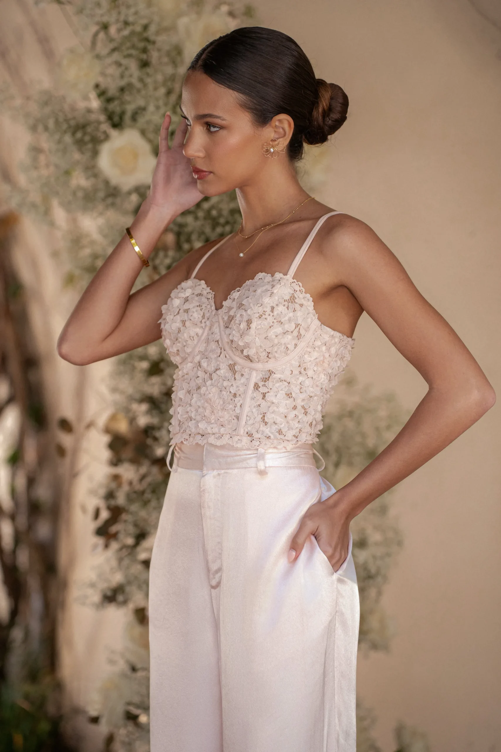 JLUXLABEL Blush Yours Truly Lace Corset