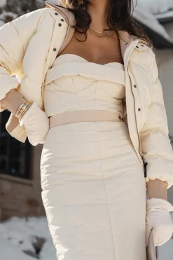 JLUXLABEL Buttercream Addyson Skirt Set