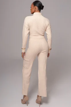 JLUXLABEL Buttercream Chelsey Knit Pant Set