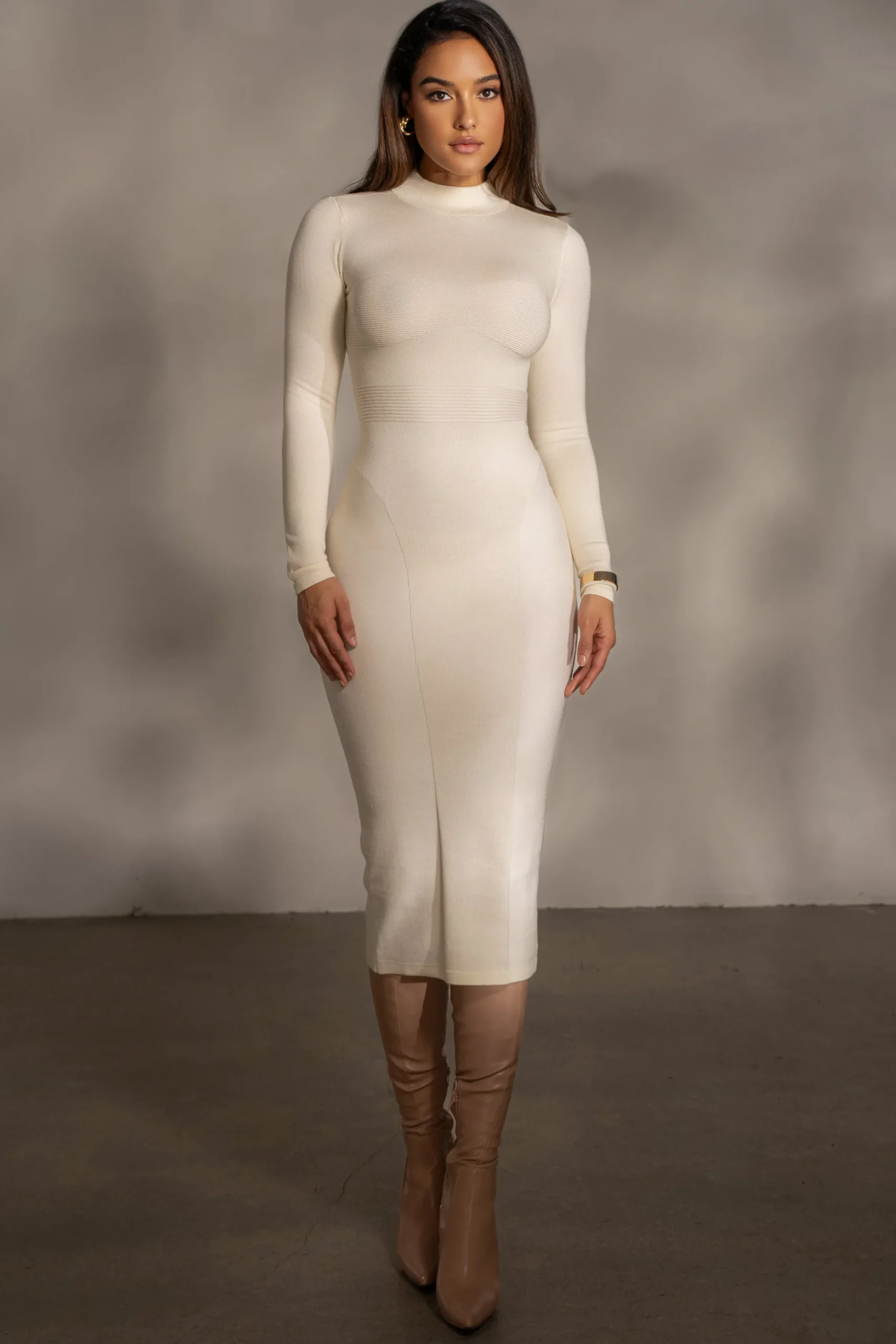 JLUXLABEL Buttercream Dakotah Midi Dress