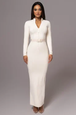 JLUXLABEL Buttercream Movement Mock Maxi Dress