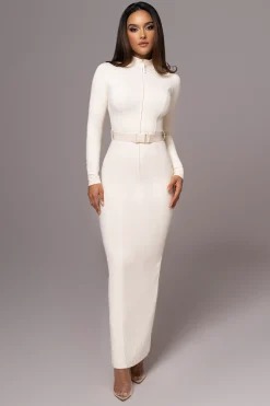 JLUXLABEL Buttercream Movement Mock Maxi Dress