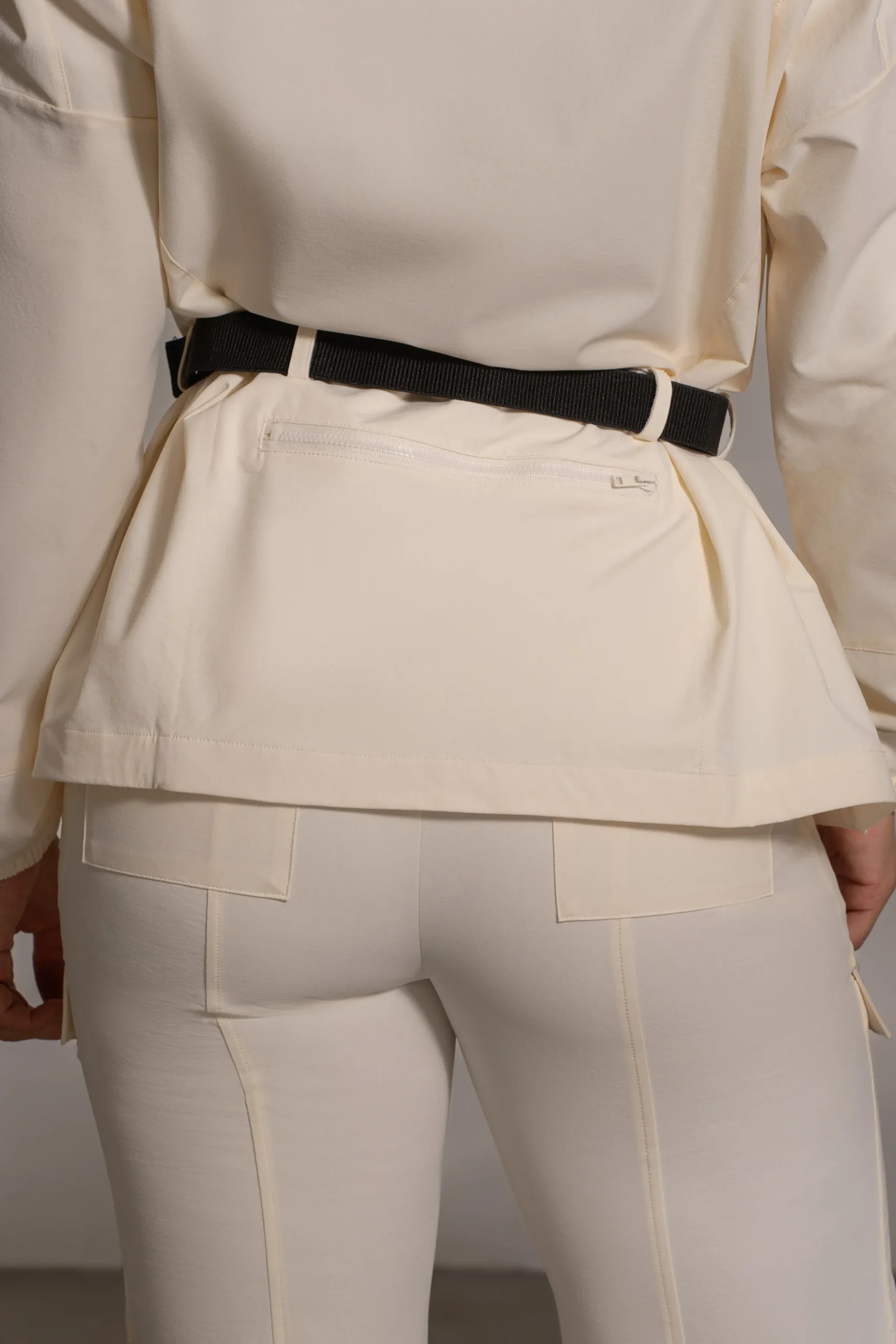 JLUXLABEL Buttercream Willow Belted Jacket
