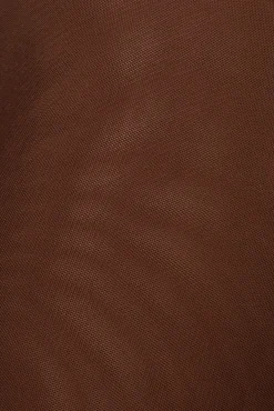 JLUXLABEL Chocolate Nina Mesh Pants
