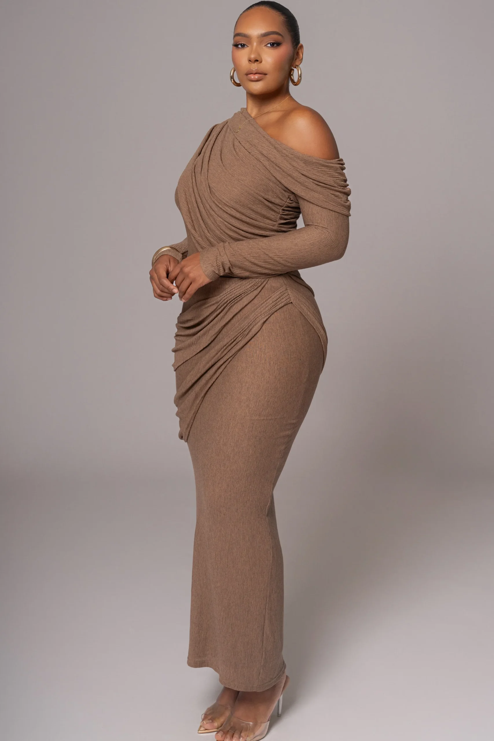 JLUXLABEL Chocolate Paradise Hills Maxi Skirt