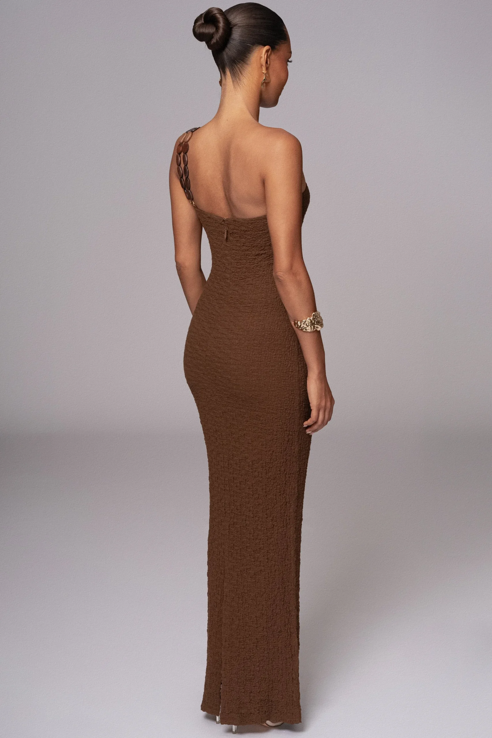 JLUXLABEL Chocolate Summer In Capri Dress