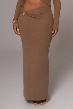 JLUXLABEL Chocolate Summer Romance Cutout Dress