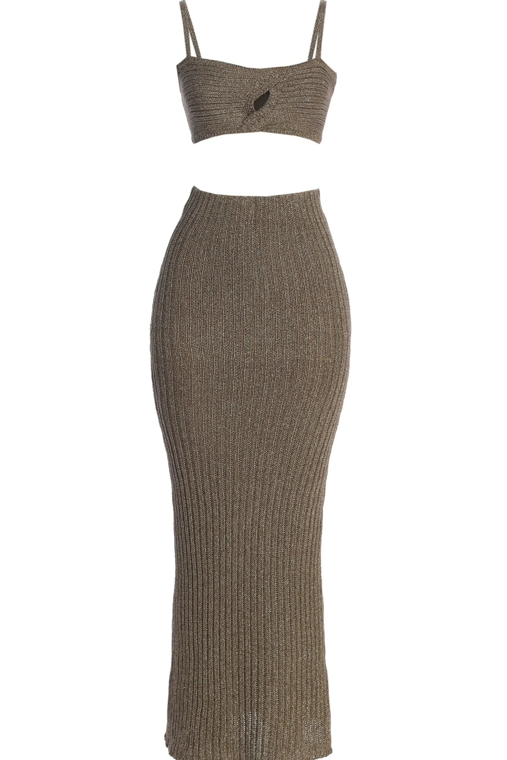 JLUXLABEL Chocolate Sunny Skirt Set