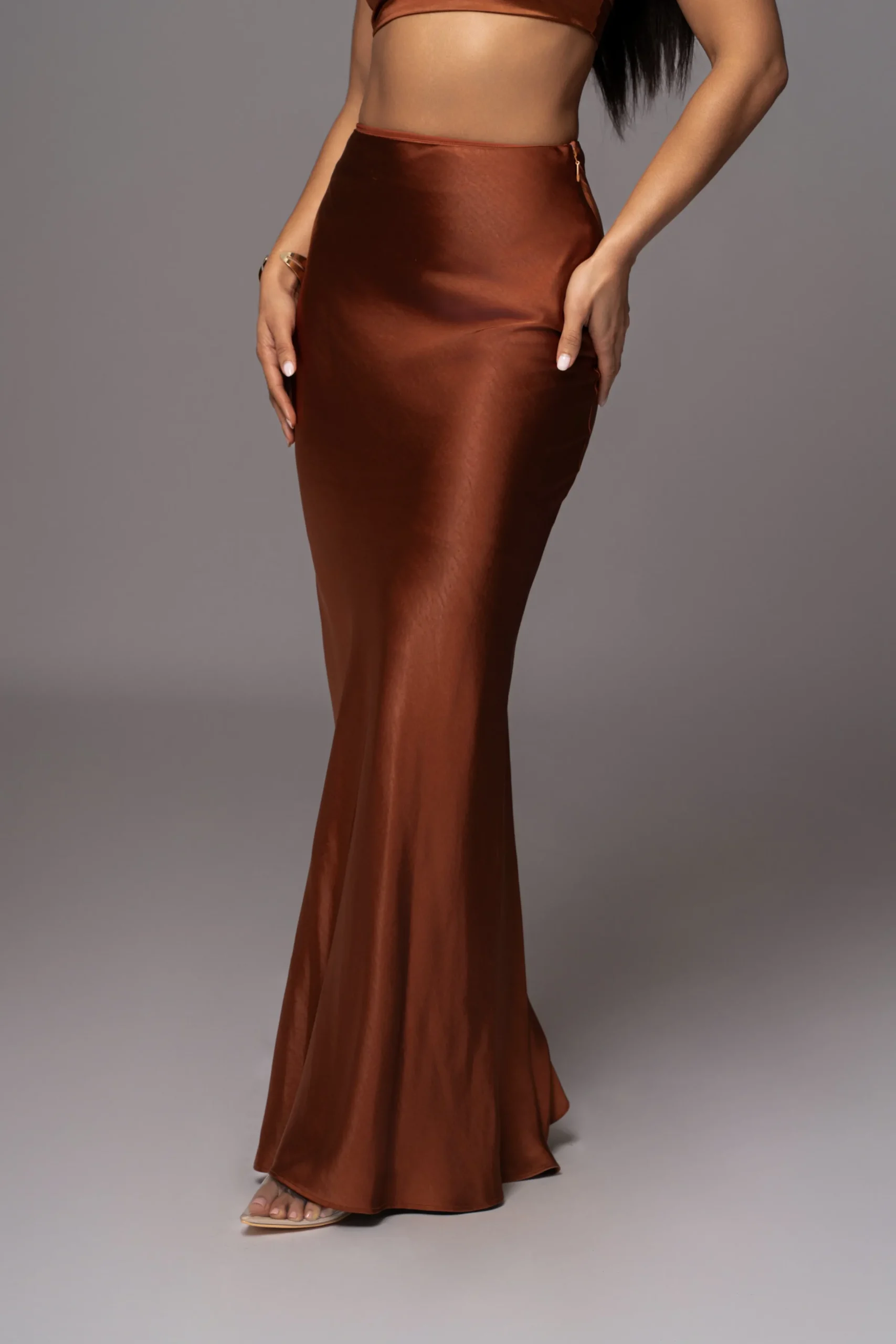 JLUXLABEL Copper Isella 2-Piece Skirt Set