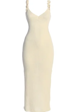 JLUXLABEL Cream Margo Maxi Dress