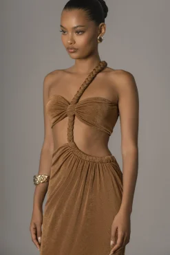 JLUXLABEL Ema One Shoulder Maxi Dress