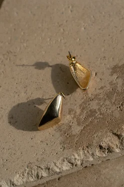 JLUXLABEL Gold Aya Earrings