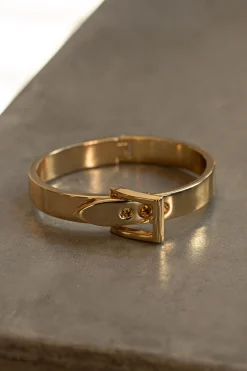 JLUXLABEL Gold Belt Buckle Bracelet