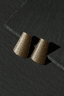 JLUXLABEL Gold Cadae Earrings