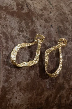 JLUXLABEL Gold Changing Tides Earrings