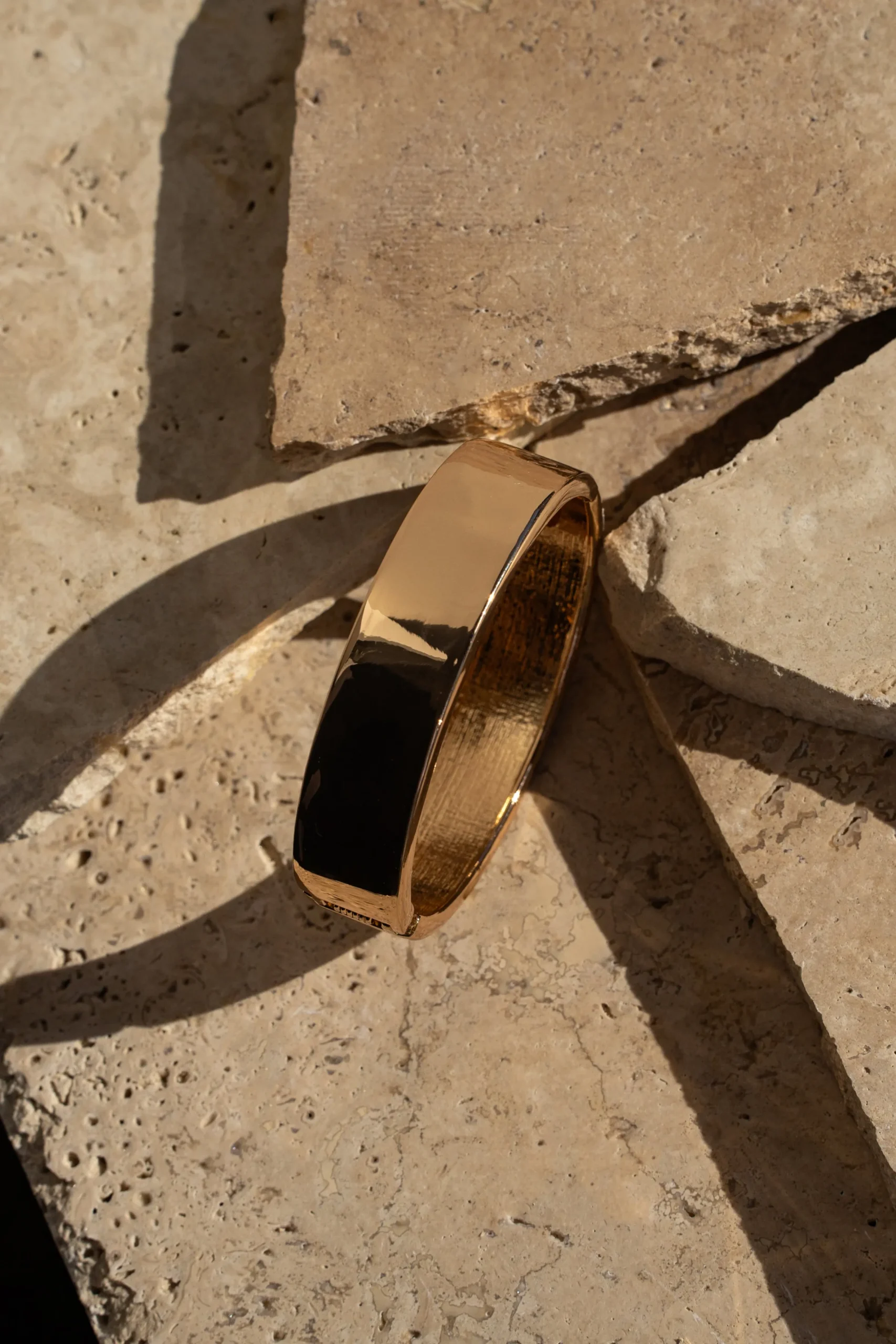 JLUXLABEL Gold Danya Hinge Bracelet
