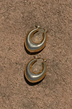 JLUXLABEL Gold Dove Earrings