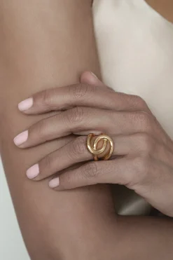 JLUXLABEL Gold Elements Ring